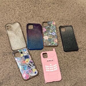 Stylish Phone Cases Set all iphone 11 get all cases for $15